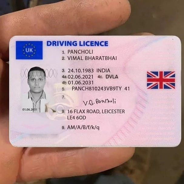 Change Driving License Eu To UK