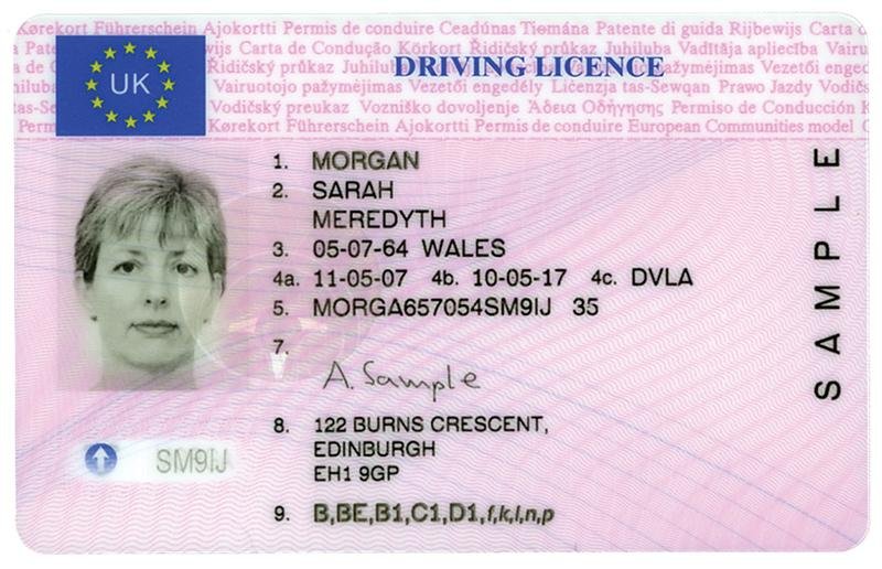 Driving License Issue Number UK
