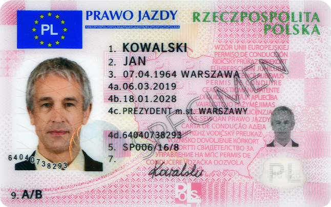 Driving USA UK License