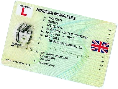 Provisional Driving License UK