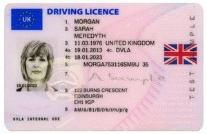 UK Driving License Categories